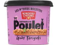 Tartinable de poulet goût teriyaki